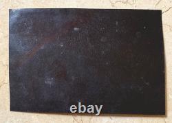 RARE! CIVIL WAR MAN with DOG AT NEW ENGLAND CHOWDER RESTAURANT TINTYPE PHOTO