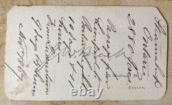 RARE! CIVIL WAR UNION MERCHANT VESSEL SS ONTARIO PERIOD ID'd 1867 CDV PHOTO