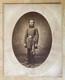 Rare! Civil War Union Officer With Sword Full Plate Salt Print Photo C1864
