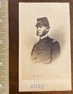 RARE Civil War CDV Photo COLONEL HIRAM BERDAN Sharpshooter 1st Regiment