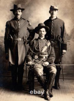 RPPC Civil War Soldier Uniforms Real Photo Postcard Circa 1910 Army