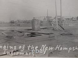 RPPC New Hampshire Camp Laredo Texas Soldiers Wagon Storm Ruins 16 Postcards