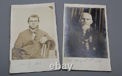 RPPC William Jubb Civil War Union 33rd Massachusetts Infantry Sergeant Postcards