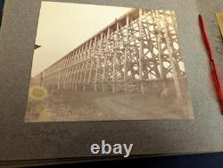 Rare 1800's Hand Made Photo album-Spanish Am Soldier/Civil War Base/Skinny Dip