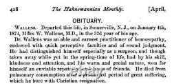 Rare 1860s Photo ID'd Doctor w Human Skull + Obituary // Medicine Anatomy Int