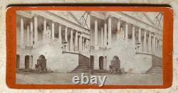 Rare! 1865 Civil War Stereoview U. S. Capitol Wartime Construction Depot Anthony