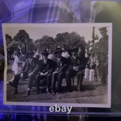 Rare 1937 Civil War Veterans Photo Woodlawn Cemetery Named Claflin Kinney Coombs