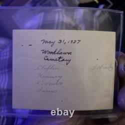 Rare 1937 Civil War Veterans Photo Woodlawn Cemetery Named Claflin Kinney Coombs