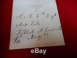 Rare 6th Mass Killed In Action CIVIL War CDV With Enfield Box & Snake Buckle