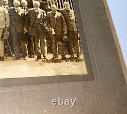 Rare Antique Confederate Civil War Veterans White House Alabama Cabinet Photo