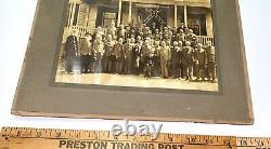 Rare Antique Confederate Civil War Veterans White House Alabama Cabinet Photo