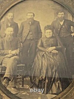 Rare Antique Photograph of Quaker Civil War Underground Railroad Operators