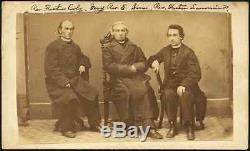 Rare CDV Civil War Gettysburg Chaplain Corby and Notre Dame Founder Sorin