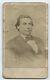 Rare Cdv Civil War Soldier Indian Fighter Samuel Mclean Pollock 6th Iowa Cavalry
