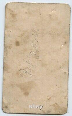 Rare CDV Civil War Soldier Indian Fighter Samuel McLean Pollock 6th Iowa Cavalry