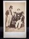 Rare Cdv Odd Group Of Identified Thespians Characters With Civil War Tax Stamp