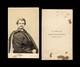 Rare Cdv Photo Civil War Soldier Captain Daniel Clark 5th Maine Kia In Virginia