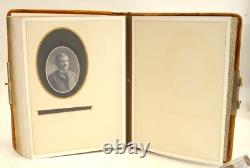 Rare CIVIL War Era Army Memories Photo Album Soldier Lithos Cabinet Photographs