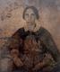 Rare! Civil War Era Woman 1/6 Plate Pannotype Photograph 1860