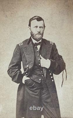 Rare! CIVIL War Lt. General U. S. Grant (ulysses S. Grant) CDV Photo 1864