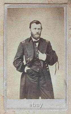 Rare! CIVIL War Lt. General U. S. Grant (ulysses S. Grant) CDV Photo 1864