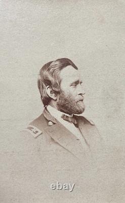 Rare! CIVIL War Maj. General U. S. Grant (ulysses S. Grant) CDV Photo June 1864