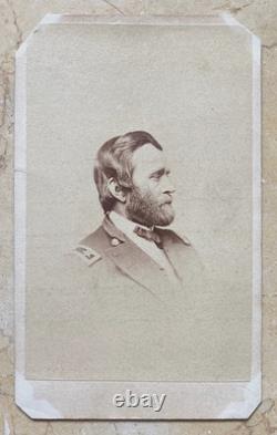 Rare! CIVIL War Maj. General U. S. Grant (ulysses S. Grant) CDV Photo June 1864