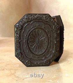 Rare! CIVIL War Octagon Shape 1/9 Plate Tintype /ambrotype Union Case 1861