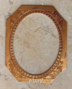 Rare! CIVIL War Octagon Shape 1/9 Plate Tintype /ambrotype Union Case 1861
