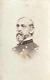 Rare! Civil War Union Gettysburg Cdr. Maj. George Meade 1862 Brady Cdv Photo
