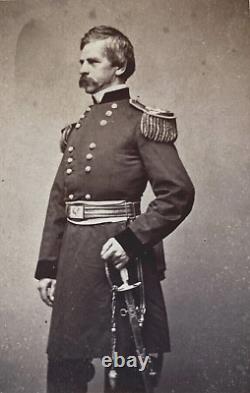 Rare! CIVIL War Union Maj. General Nathaniel P. Banks 1862 Brady CDV Photo