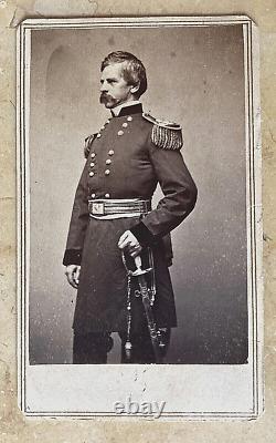 Rare! CIVIL War Union Maj. General Nathaniel P. Banks 1862 Brady CDV Photo