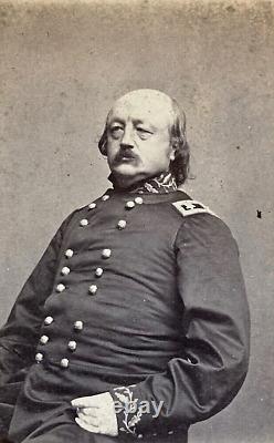 Rare! CIVIL War Union Major General Benjamin Butler 1862 Brady CDV Photo