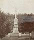Rare! Civil War Union Orange Twp. Mass. Soldiers' Monument Stereoview Photo 1871