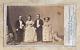 Rare! Civil War Union Pres. Lincoln's Wartime White House Guests Cdv Photo