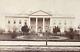 Rare! Civil War Union President Lincoln's White House Stereo Photo 1861