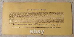 Rare! CIVIL War Union President Lincoln's White House Stereo Photo 1861