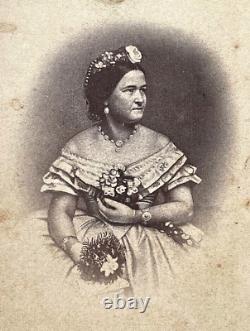 Rare! CIVIL War Union President Lincoln's Wife Mary Todd Lincoln CDV Photo