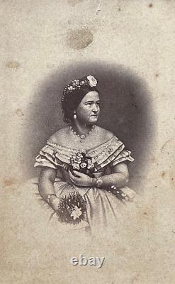Rare! CIVIL War Union President Lincoln's Wife Mary Todd Lincoln CDV Photo
