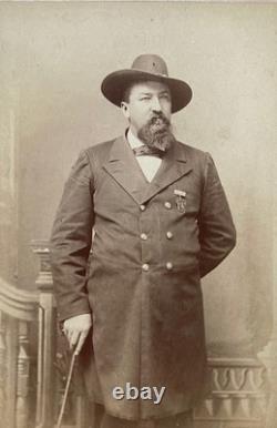 Rare! CIVIL War Union Provost Marshall Jefferson City Mo. Cabinet Photo 1867