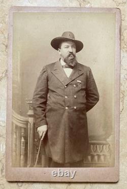 Rare! CIVIL War Union Provost Marshall Jefferson City Mo. Cabinet Photo 1867