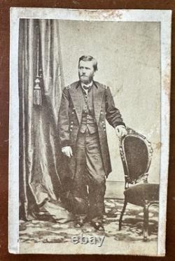 Rare Civil War CDV General Ulysses S GRANT Philadelphia Photographer 1860s Photo