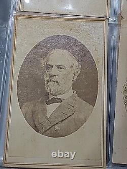 Rare Civil War CDV Of General Robert E. Lee Richmond Virgina Bm Mint