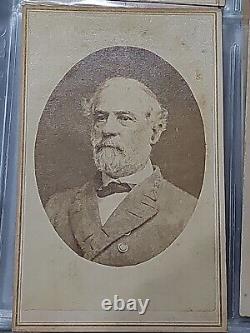 Rare Civil War CDV Of General Robert E. Lee Richmond Virgina Bm Mint