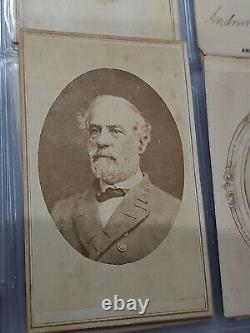 Rare Civil War CDV Of General Robert E. Lee Richmond Virgina Bm Mint