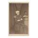 Rare Civil War Cdv Of Us Navy Admiral George C. Read Veteran Of War Of 1812