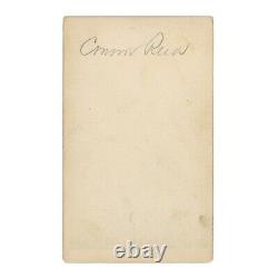 Rare Civil War CDV of US Navy Admiral George C. Read Veteran of War of 1812