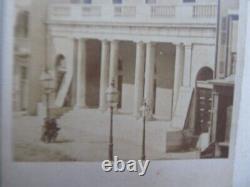Rare Civil War C de V OUTSIDE PHOTO of Early Theatre, Philadelphia PA