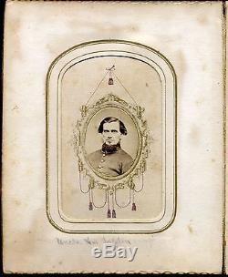 Rare Civil War Photograph Album, 27th Wisconsin & 1st Minnesota Vol Infantry