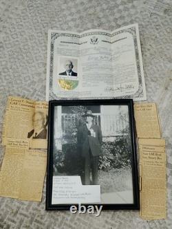 Rare Civil War Veteran & GAR Commander Ephemera Grouping George F. Stuart